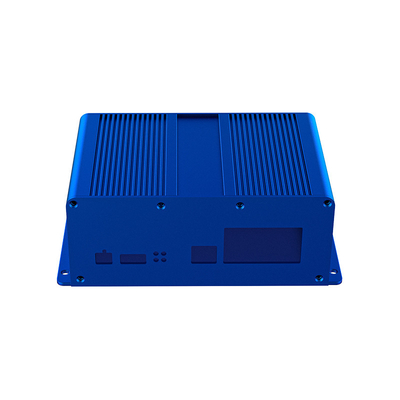 Custom Aluminum Heat dissipating Enclosure With Flange For Electronic Industrial Controller
