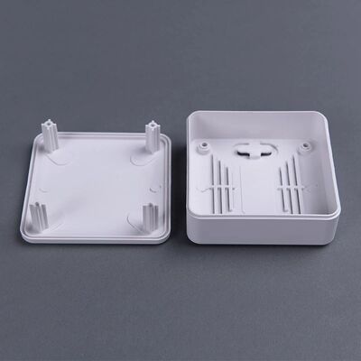 Square Plastic box for Network Enclosure 81*81*30mm Desktop Router Case For IOT with Venting