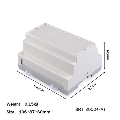 電子工学のプロジェクトのための106*87*60mmのABS Ul 94 V0 Diy Plcの喧騒の柵のエンクロージャ