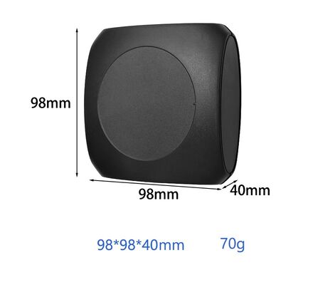 98*98*40mm 黒色IoT通信ネットワーク 表面の質感